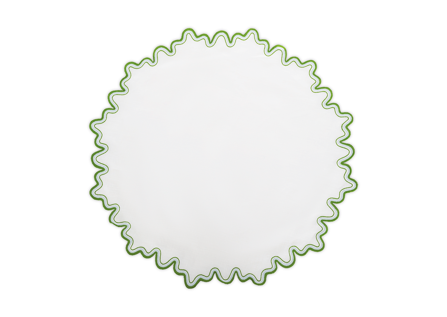 Wave Circle Placemats, Set of 4